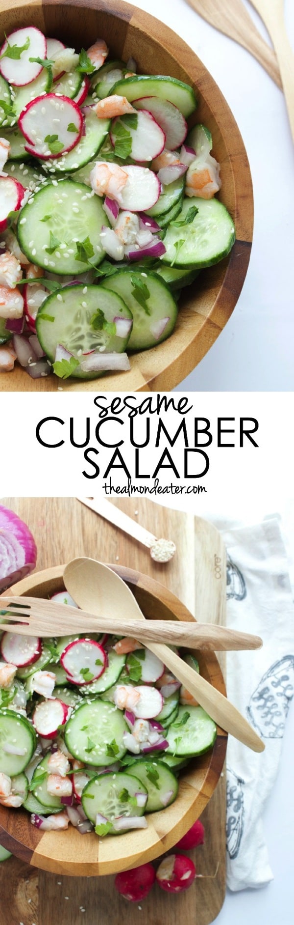 Sesame Cucumber Salad 123