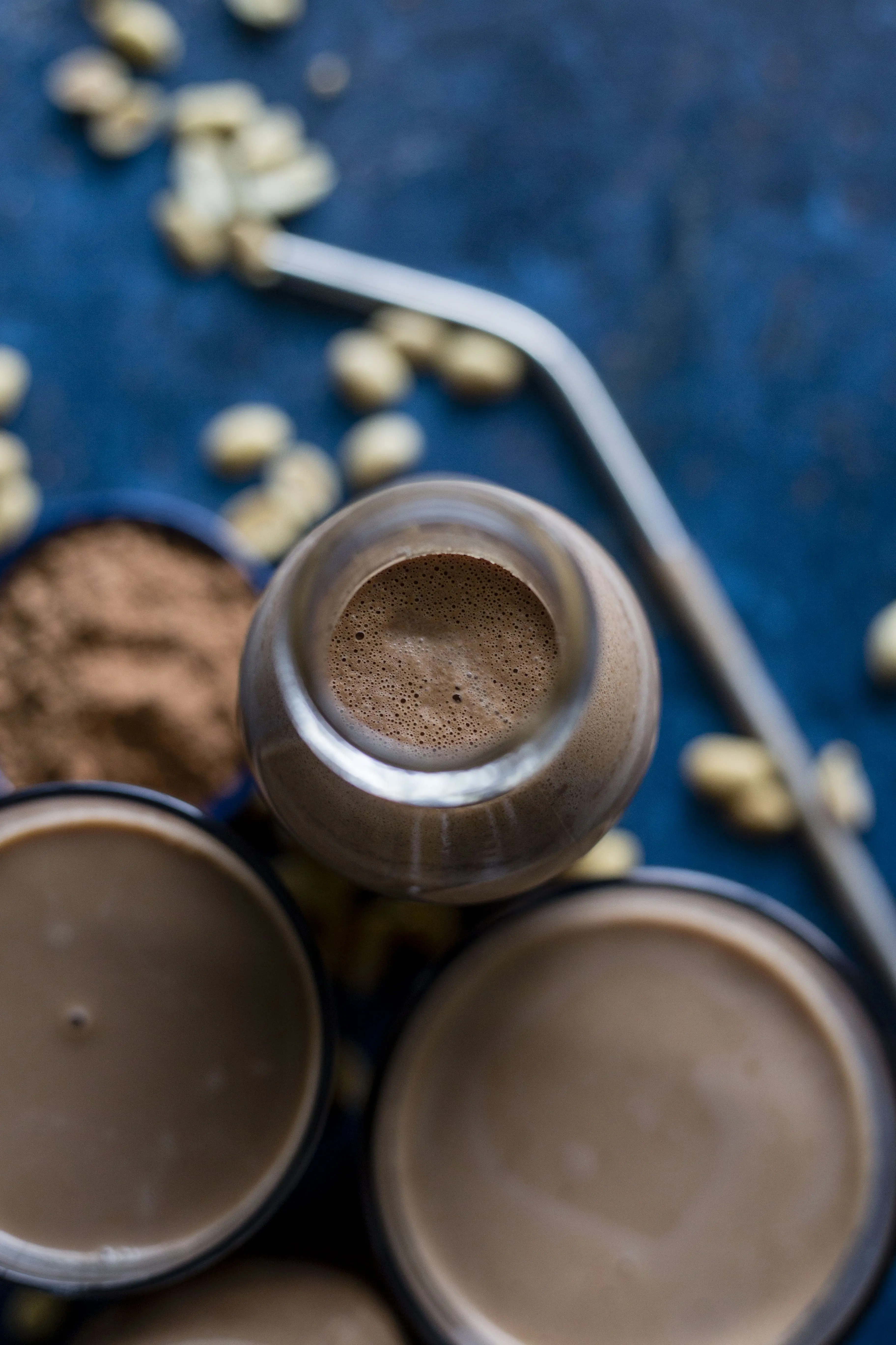 Chocolate Peanut Milk | A tasty dairy free alternative made with peanuts and cacao!