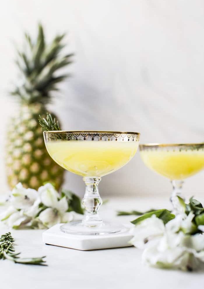 Pineapple Ginger Punch | thealmondeater.com