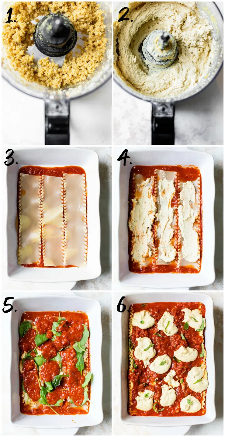 step-by-step instructions on how to make lasagna