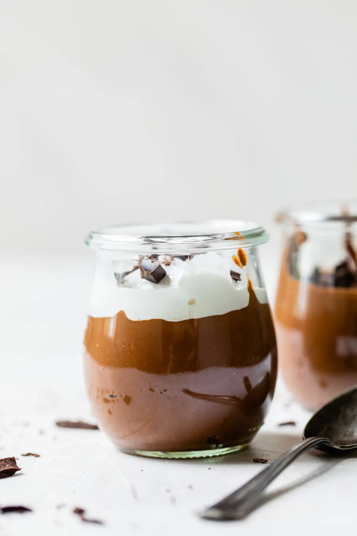 chocolate Pudding in a jar