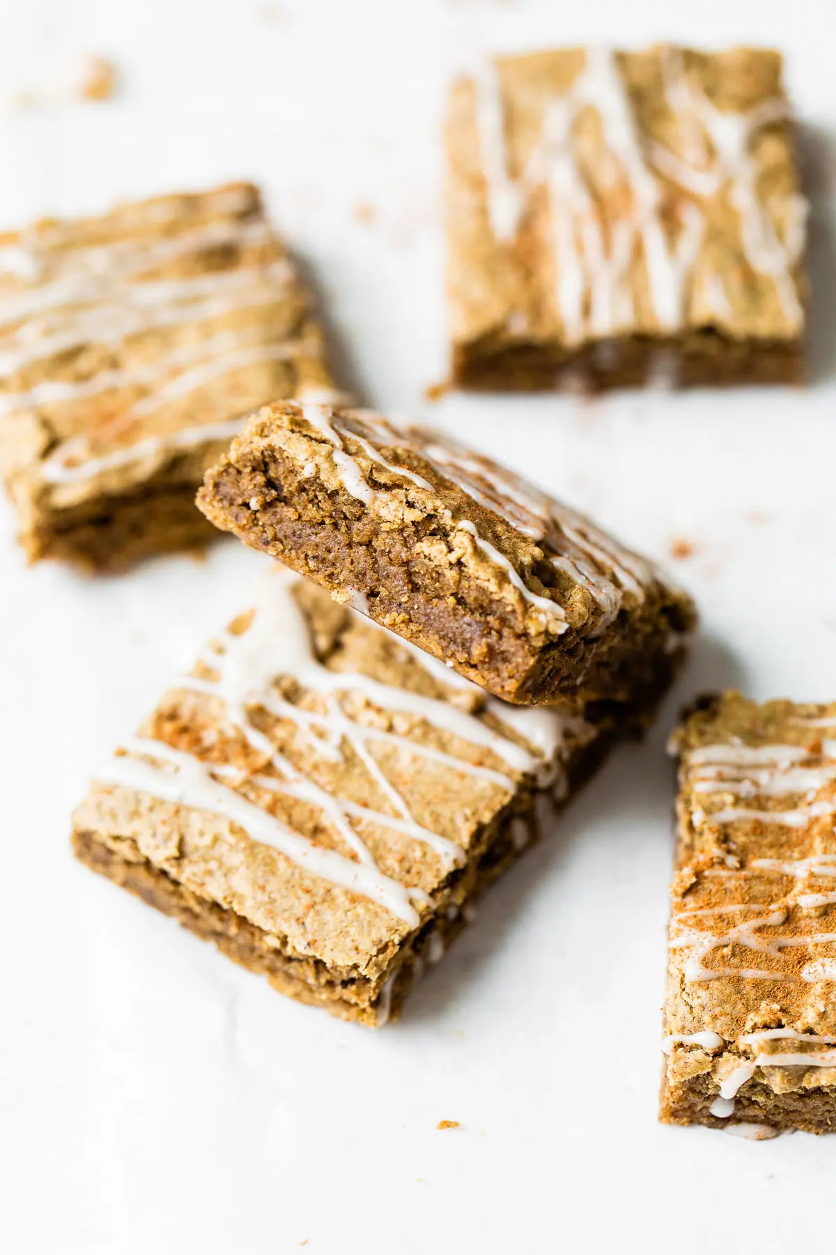 protein bars on parchment paper