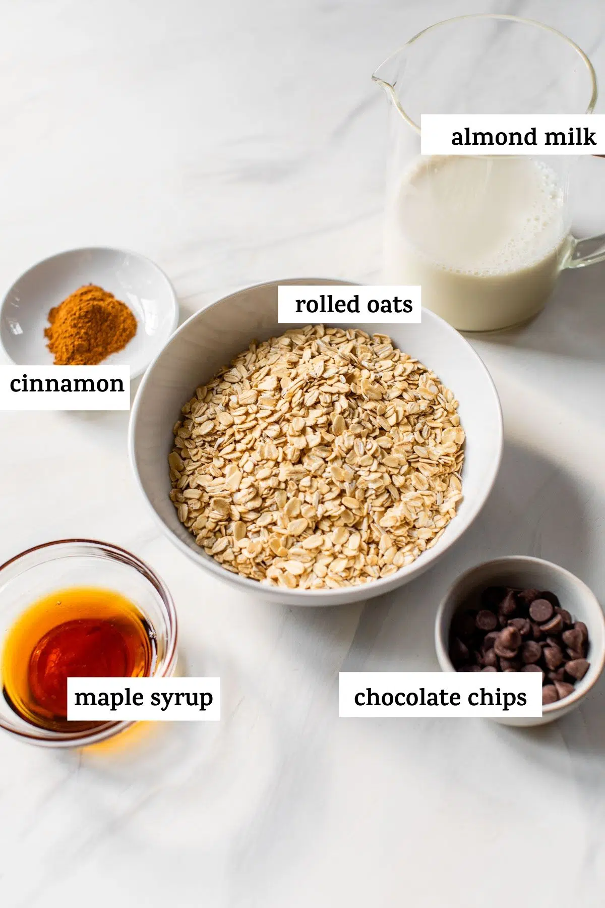 ingredients to make overnight oats